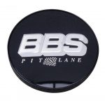 BBS Senterkopp 56mm Sort/Sølv "PitLane"