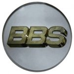 BBS Senterkopp 70mm Hvit/Gull (snap-ring)
