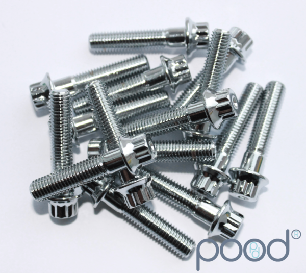 M7x32mm Chrome