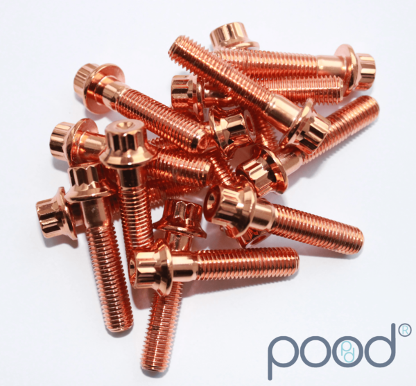 M7x32mm Rosegold