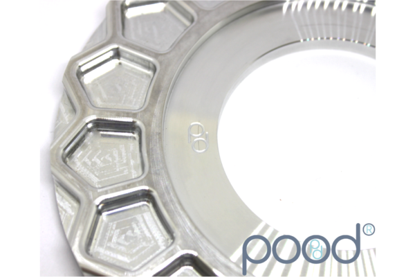 BBS RS Senterlokk / Waffle Aluminium