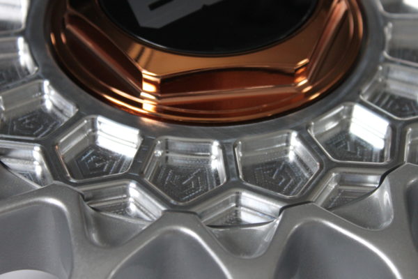 BBS RS Senterlokk / Waffle Aluminium