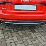 Maxton - Audi A4 B9 2015- (S-line) LEPPE BAK (kun midtre del) Glossy