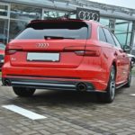 Maxton - Audi A4 B9 2015- (S-line) LEPPE BAK (kun midtre del) Glossy