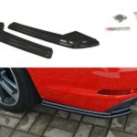 Maxton - Audi A4 B9 2015- (S-line) SPLITTERS BAK Glossy