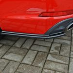Maxton - Audi A4 B9 2015- (S-line) SPLITTERS BAK Glossy
