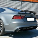 Maxton - Audi RS7 2014-2017 (Facelift) SPLITTERS BAK Karbon