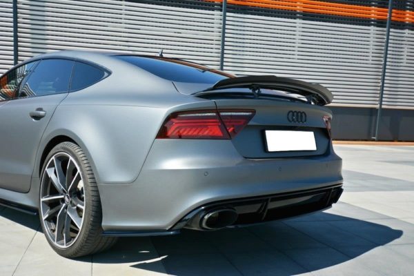 Maxton - Audi RS7 2014-2017 (Facelift) SPLITTERS BAK Karbon