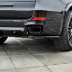 Maxton - BMW 5 X5 F15 M50d 2013-2018 SPLITTERS BAK Glossy  (Passer kun sammen med diffuser BM-X5-15-M-RS1)