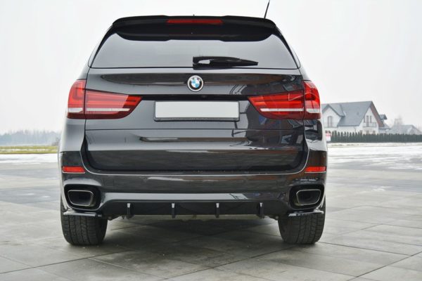 Maxton - BMW 5 X5 F15 M50d 2013-2018 SPLITTERS BAK Glossy  (Passer kun sammen med diffuser BM-X5-15-M-RS1)