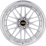BBS - LM BrilliantSilver/Diamond-Cut - 8.5"x19" ET 45 - 5x130 - 71.6