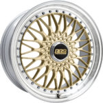 BBS - Super RS Gold/Diamond-Cut - 8.5"x19" ET 43 - 5x112 - 82