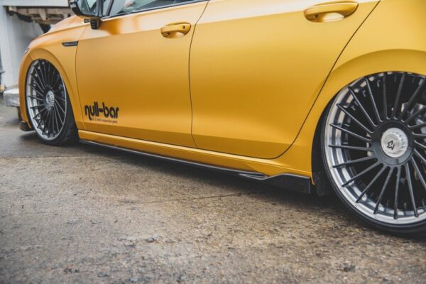 Maxton - VW GOLF 8 2019 -  SIDESKJØRT V2 Glossy