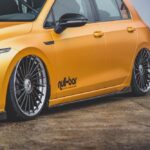 Maxton - VW GOLF 8 2019 -  SIDESKJØRT V2 Glossy