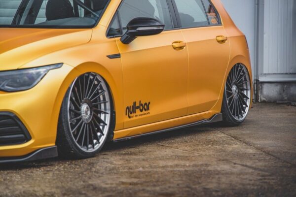 Maxton - VW GOLF 8 2019 -  SIDESKJØRT V2 Glossy