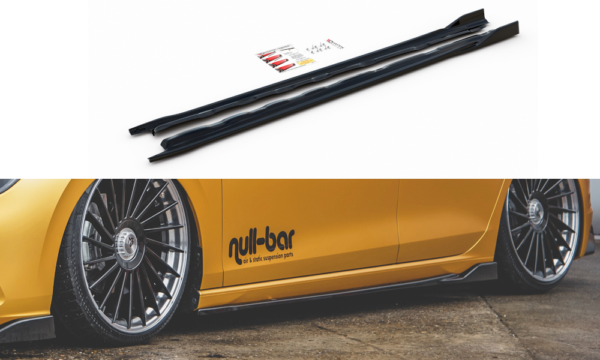 Maxton - VW GOLF 8 2019 -  SIDESKJØRT V2 Glossy