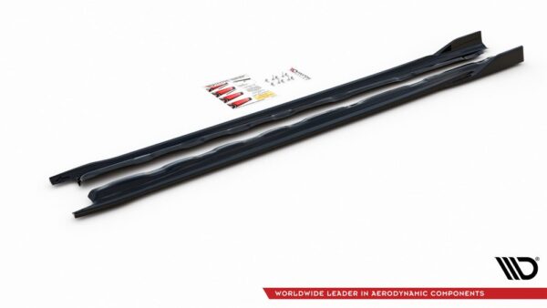 Maxton - VW GOLF 8 2019 -  SIDESKJØRT V2 Glossy