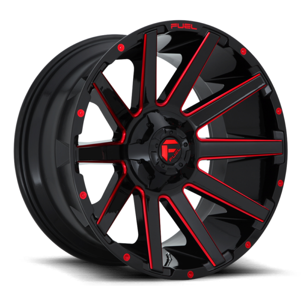 Fuel 1PC - D643 CONTRA | 20x10 | 5x114.3 | ET -18