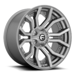 Fuel 1PC - D713 RAGE PLATINUM | 22x10 | 8x165.1 | ET -18