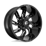 Fuel 1PC - D747 LOCKDOWN | 22x10 | 8x180 | ET -18