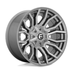 Fuel 1PC - D713 RAGE PLATINUM | 20x10 | 8x180 | ET -18