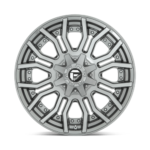 Fuel 1PC - D713 RAGE PLATINUM | 20x10 | 8x180 | ET -18