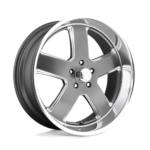 US Mag 1PC - U118 HUSTLER | 20x9.5 | 5x120.65 | ET 1