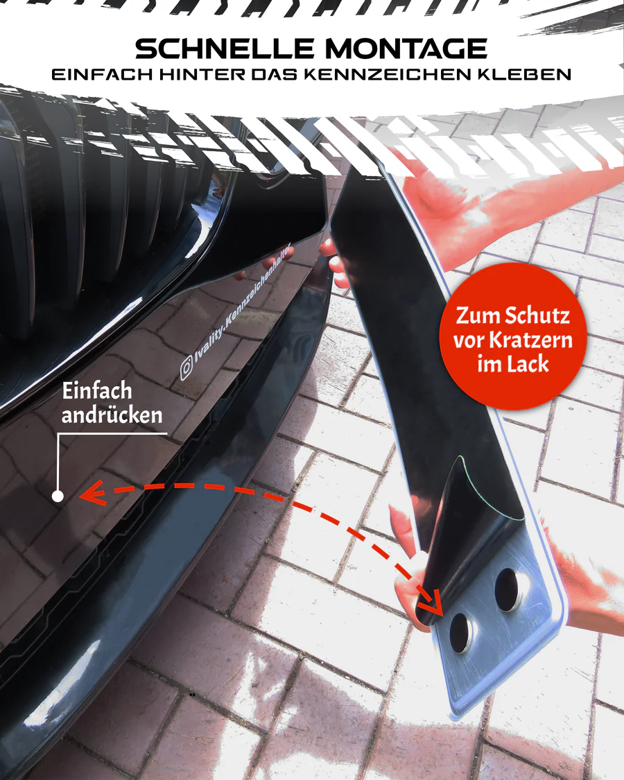 IVALITY - 2 Stk. "Usynlig" Oppgradering gummimatte - Bak fangeren